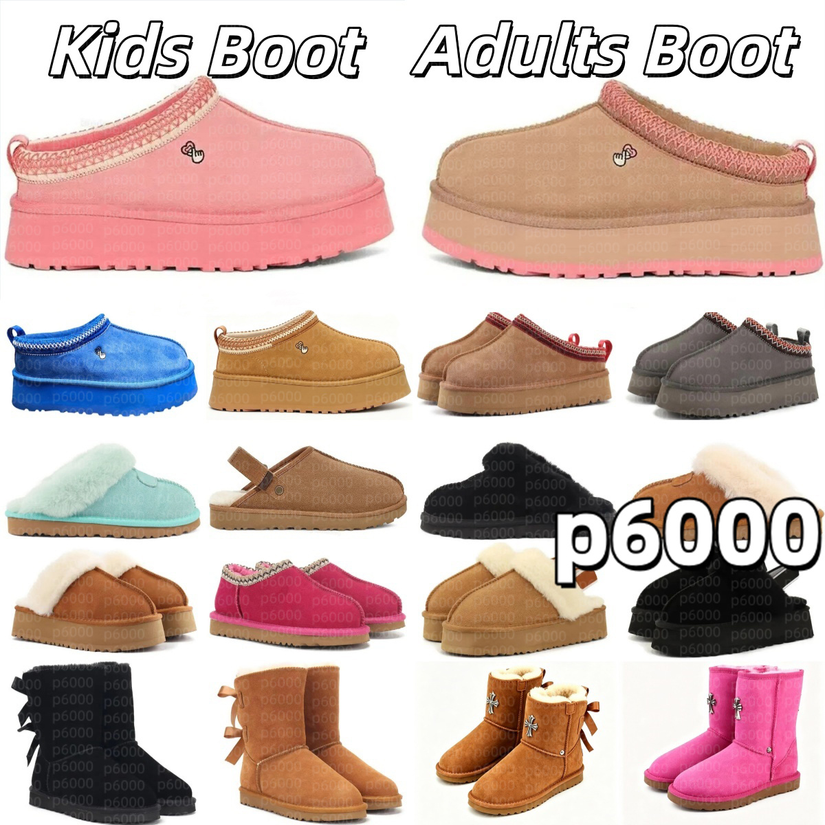 Designer Snow boots Toddler Kids Adult Tasman Slippers Australia Children Winter Classic Ultra Mini Boys Platform Booties Fur Girls Baby Boots size