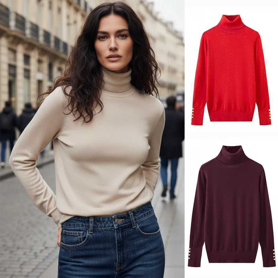 Women's Sweaters Winter New Arrival Women's Lazy Sle Simple Long Sve Basic Knitted Flat Weave Top Polyester Fiber Casual Wear H260923