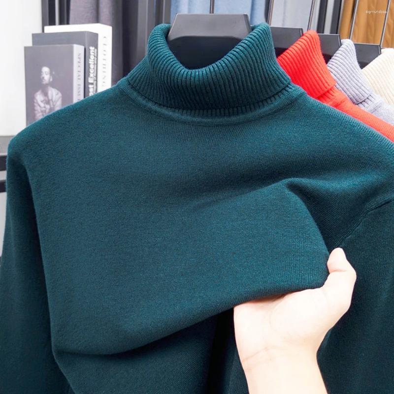 High End Brand Men's Neck Knitted Sweater 2026 Autumn Winter Fashion Selling Luxury Embroidery Casual Warm Pullover