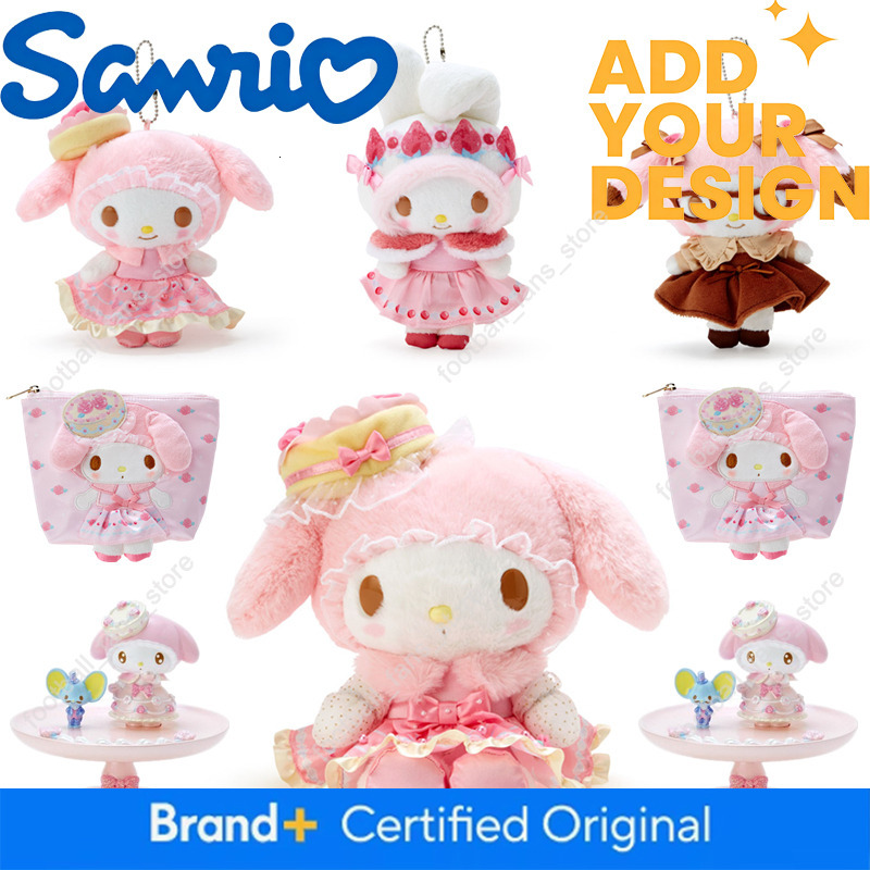 Japan My Plush Hanging Doll Ornaments Makeup Bag Acrylic Stand Sweet Lookbook Melody Anime Toys for Children Gift 388