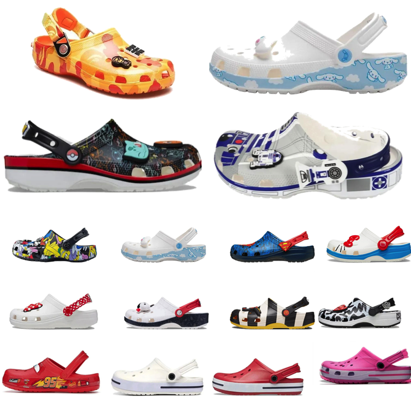 Designer Shoes Unisex Hollow Out EVA Clogs Slip On Sandals Flexible Heel Support Nonslip Beach Shoes Seasonal Styles Lightweight Outdoor