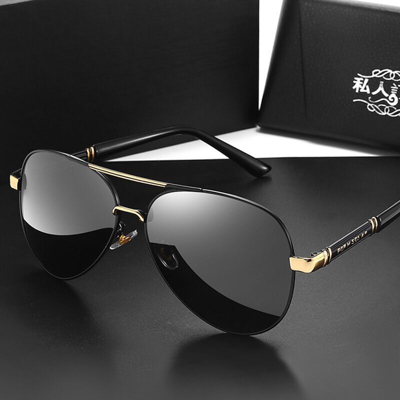 Upgraded New Day And Night Dual-Use Color-Changing For Men Driving Special Driver's Polarized Sunglasses Fishing Glasses Liuyuemoshang