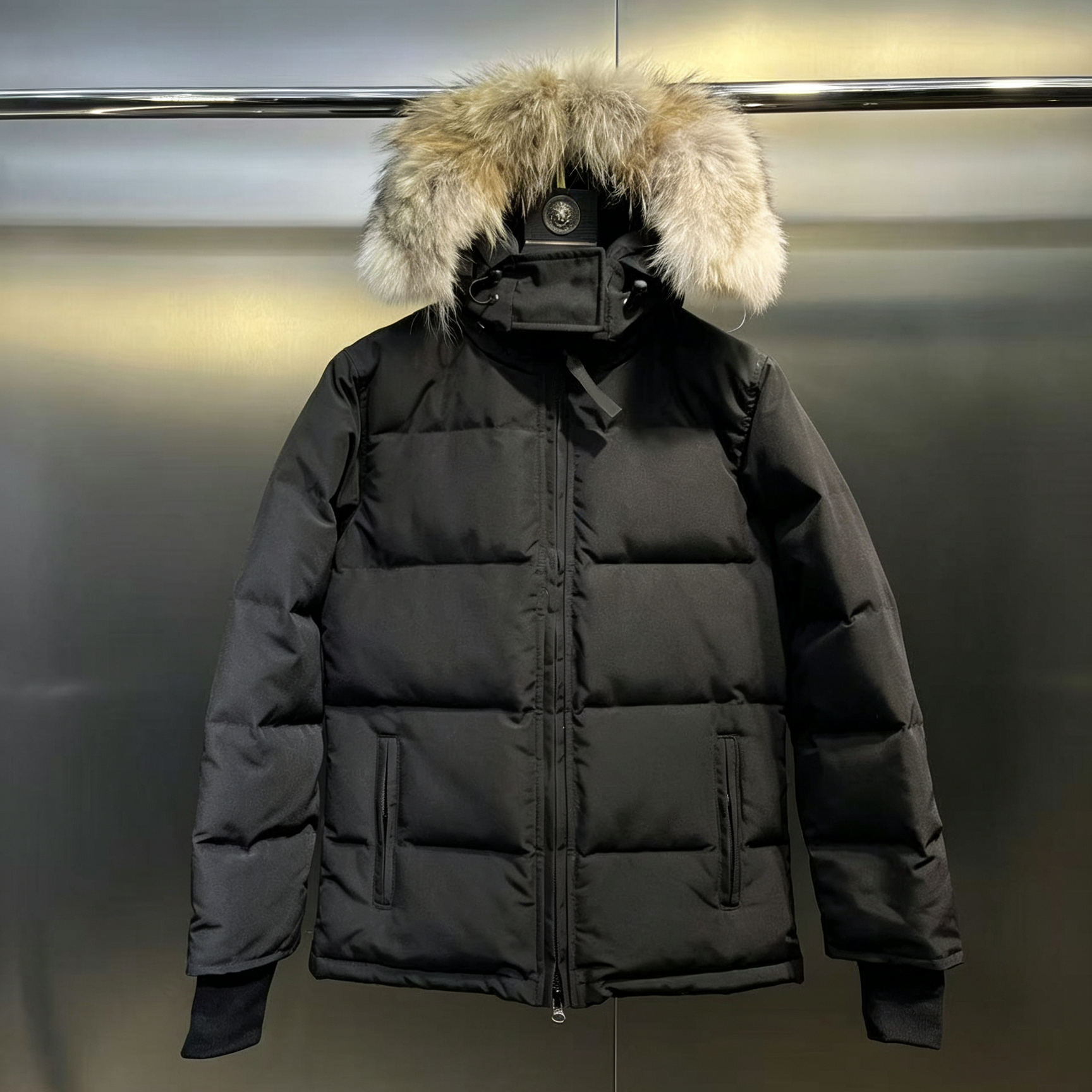 Designer Womens Down Jacket Fashion Brand Long Coat Large Pocket Fur Collar Thermal Top Female women autumn and winter Large Clothing Coats womens c