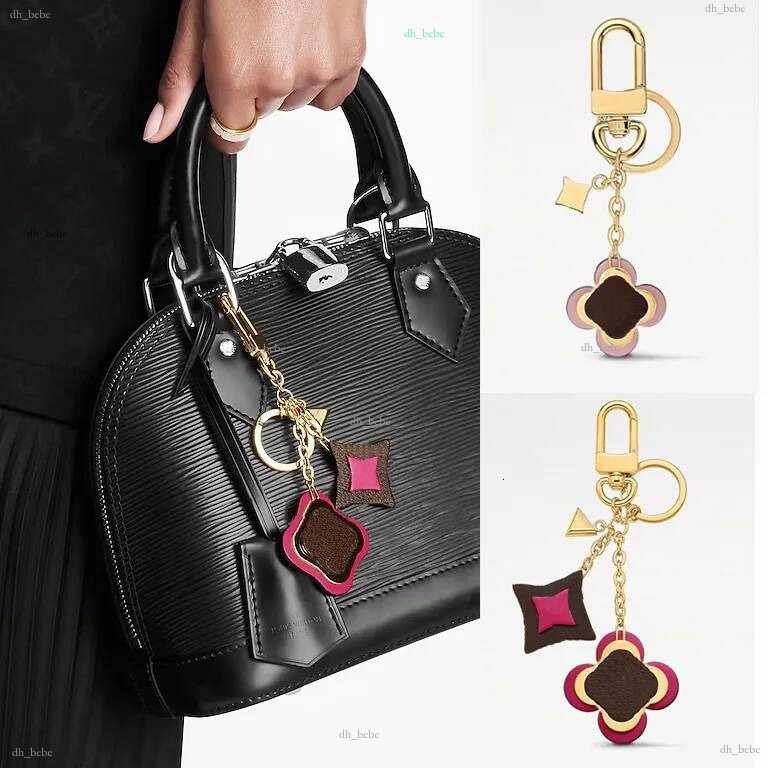 Porte-clés cerises de styliste, Design de luxe de haute qualité, porte-clés de portefeuilles pour hommes et femmes, breloque pour sac