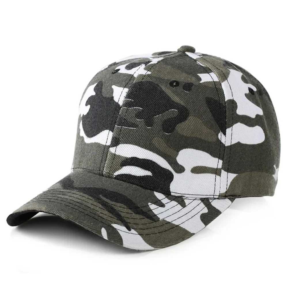 Outdoor Camouflage Baseball Cap for Men Women Duckbill Cap Sun Shading Spring Summer Sports Z260922