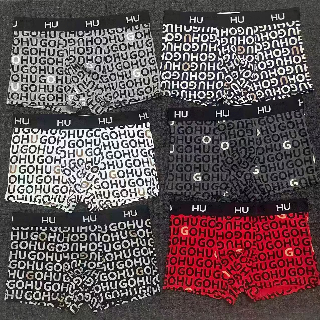 Size M-3XL Desinger Underwear Boxers For Men Casual Breathable Cotton Underpants Sexy Male Briefs Shorts