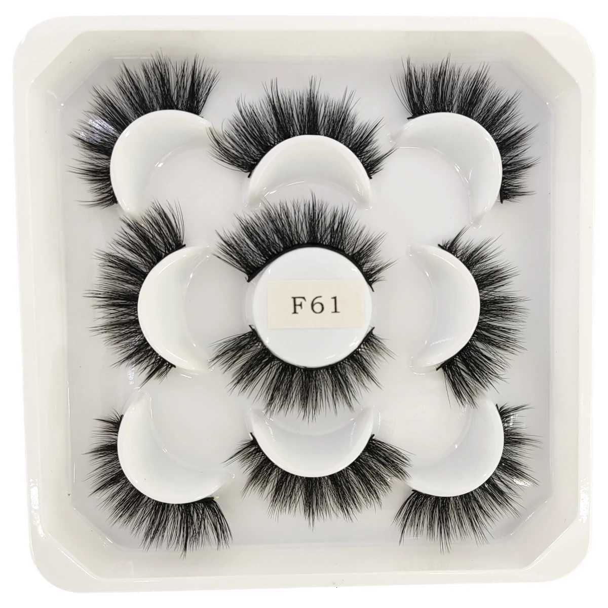 False Eyelashes Cat eye lashes Fake Lashes Eyelashes Soft Long Cosplay 3D Faux Mink Lashes Fluffy Natural Makeup Make Up Beauty Eye Lashes X260922