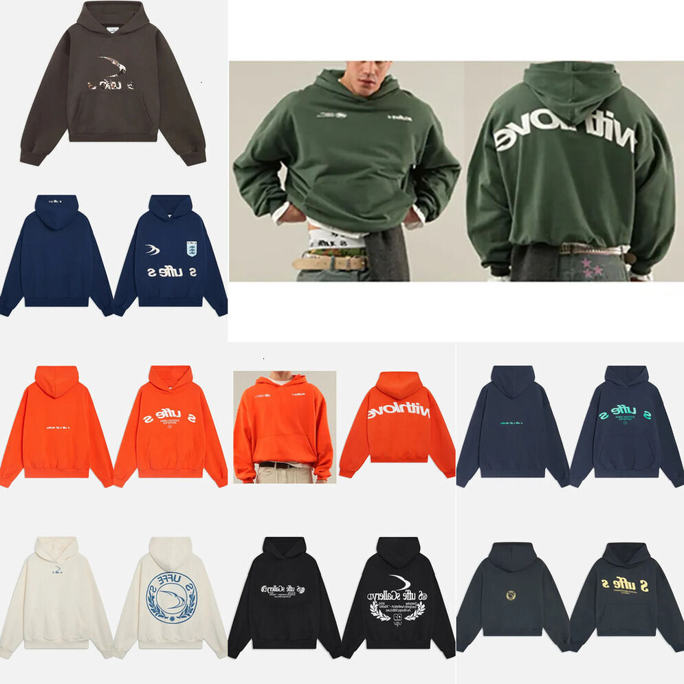 Mirror quality SCUFFFER Harajuku Mens Designer Hoodie Oversized Sweatshirt for Spring Autumn Fashion Outdoor Casual Wear Y2K Style Sizes S 2XL 3e f7