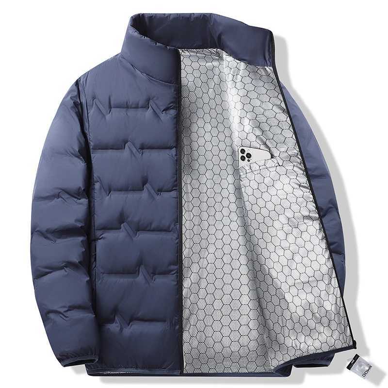 Winter Parkas Men's Men Down White Duck Down Jacket Coat Men Waterproof Windproof Warm Loose Jacket Man Multi Pocket Ultralight Windbreaker Jac