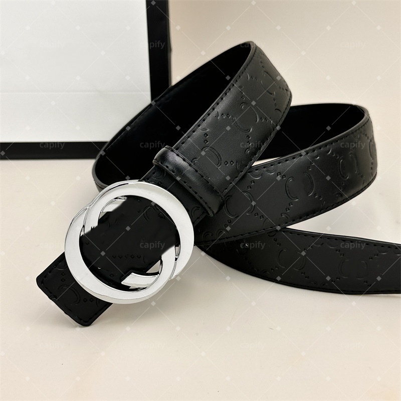 Men's Designer Belt Classic Women's Multi-color Casual Fashion Business Jeans Paired Daily Versatility Gift With Box