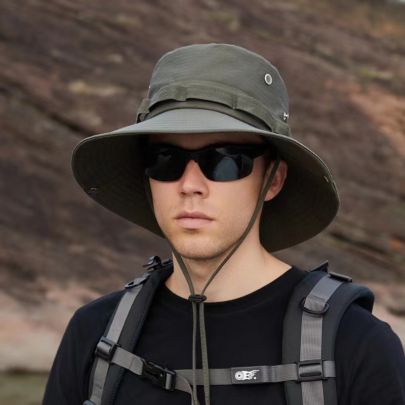 Summer Oversize Fisherman Lady Beach Large Panama Big Head Men Outdoor Sun Cap Plus Size Bucket Hat 58Cm 60Cm 62Cm