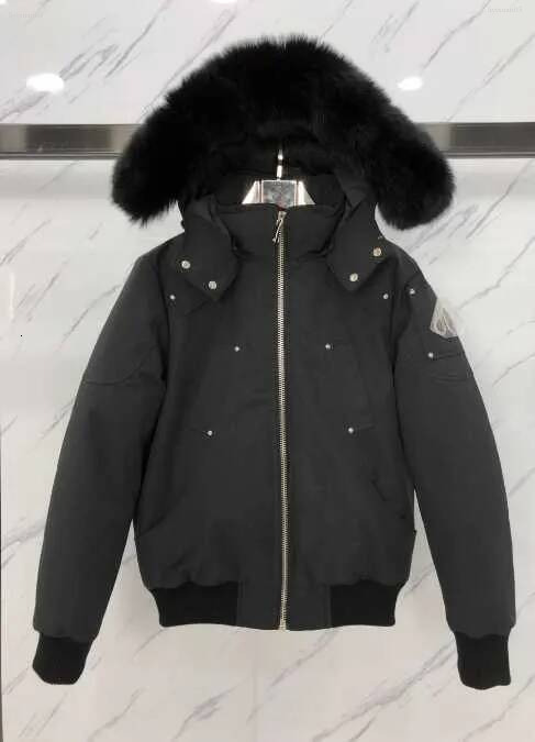 mooseness Jacket Man Designer Parkas Knukles Mooselies Jackets Winter Outdoor Windbreakers Puffer Doudoune Thickened Jacket Unisex Loose Fit Thick W