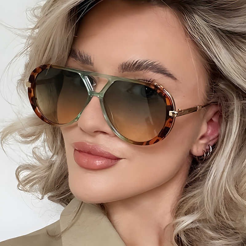 New Women Sunglasses Brand Designer Luxury Sunglasses Sex Oval Sun Glasses Vintage Oversized Sunglasses Female Outdoor Fashion Shades UV400T260923