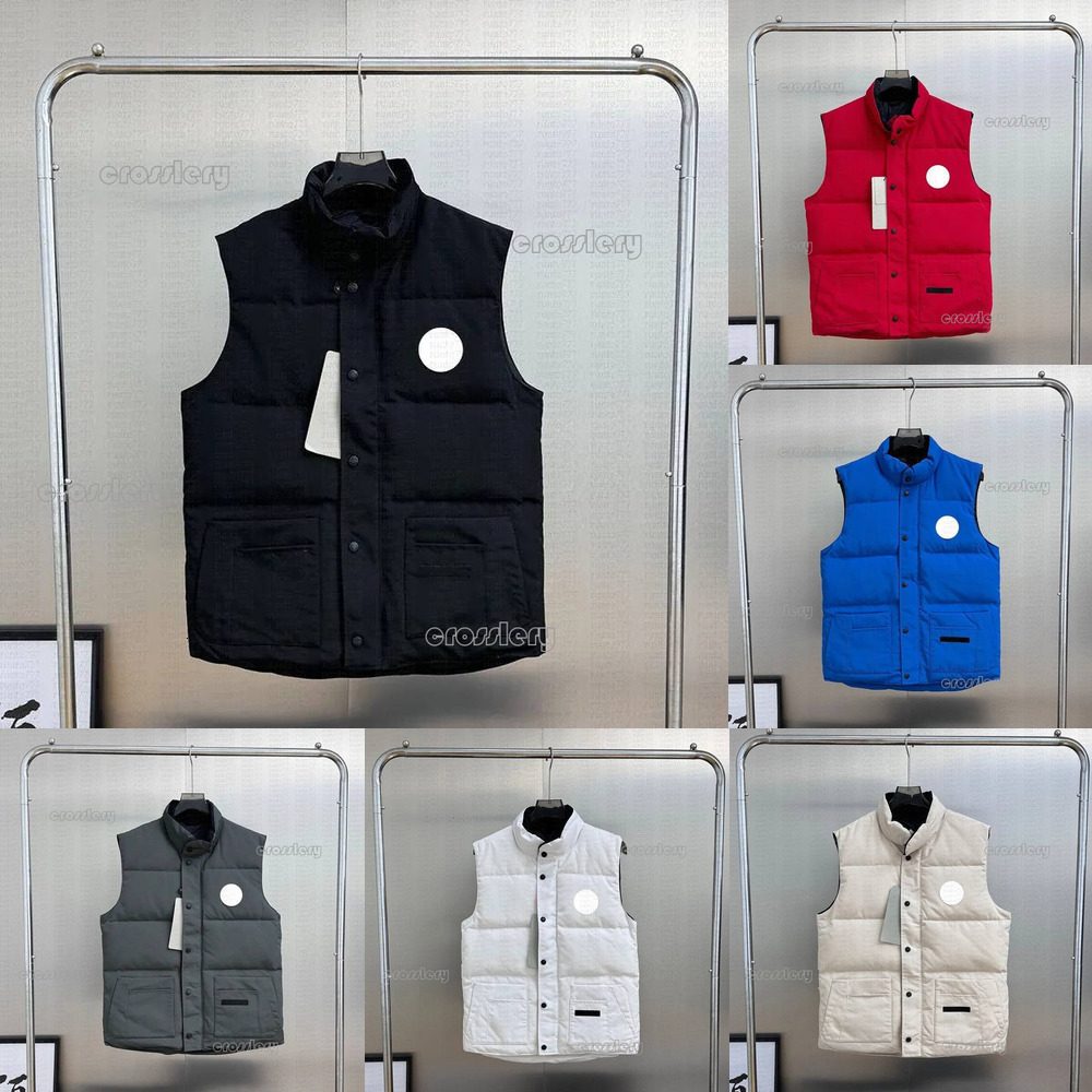 Gosecoat Designer Gilet Puffer Vest Winter Clothes Have NFC Down Thick Hooded Jacket Body Warmer Classic Park Weste Coats For Women Jackets Bodywarm