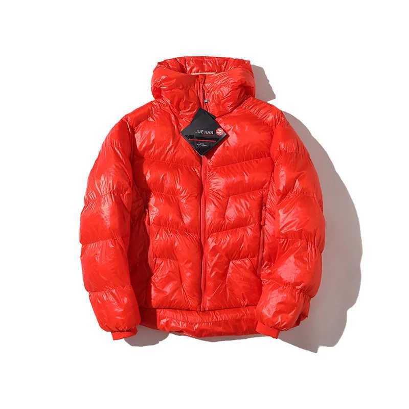 Men's Down Parkas Winter Jackets Men Thicken Warm Hooded Parkas Coat Casual Loose Padded Jackets Streetwear Harajuku Hip Hop Jackets Outwear C2
