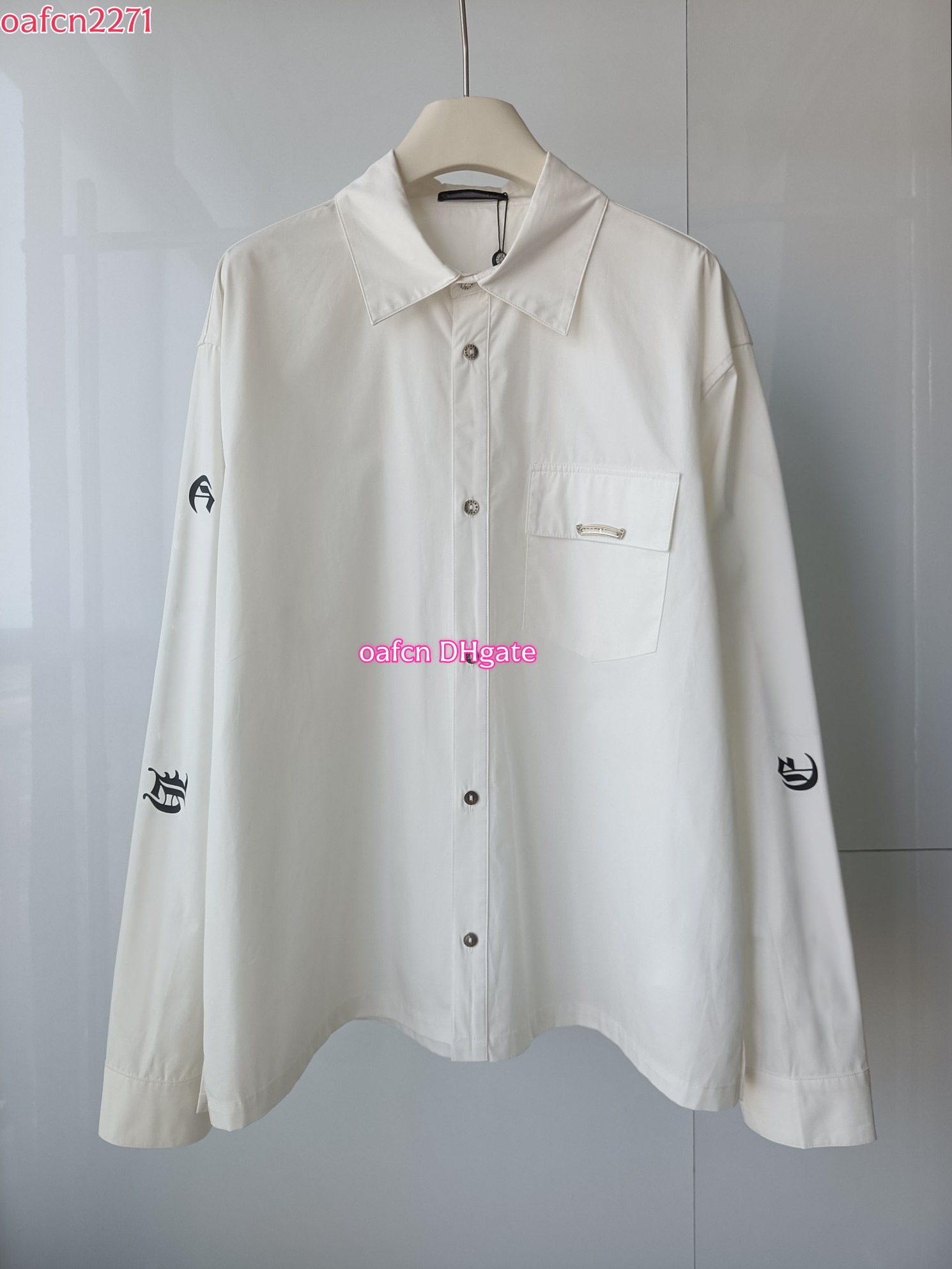 Luxury Designer Mens Shirt Mens Fashionable Letter Printed Bowling Shirt Casual Shirt Mens Loose Cardigan Button Long Sleeved Shirt 2271