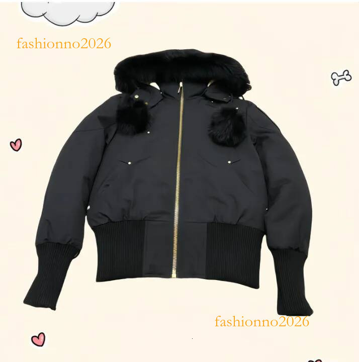 Brand mooseknucle Coat Mens Womens Puffer Really Fur Collar moose nucklejacket Down Jacket Casual Clipper Outwear Outdoor Winter Mooselys Jackets fa