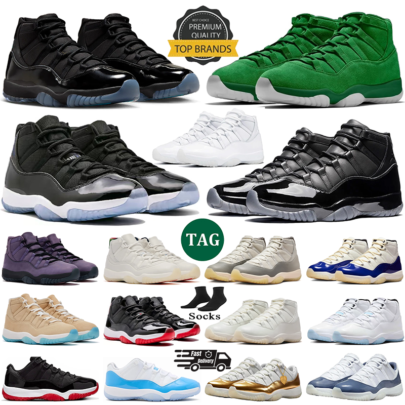 Designer 11 11s sneakers basketball shoes Space Jam Monstars Gamma Blue Black White Peal Bred Tokyo Mojave Summer Mens WomensTrainers sneaker Sport