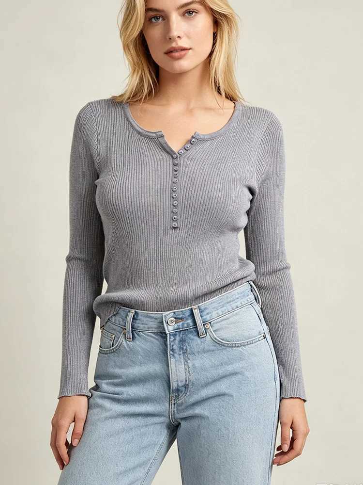 Women's Sweaters New Fashion Thin Jumper Knit Pullovers Sweater Autumn Winter Slim Chic Long Sleeve Women Sweaters Office Lady Knit Tops H26092