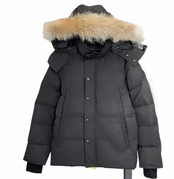canada jackets high quality new designer big mens cool Down Jackets thick give girlfriend boyfriend Winter Parka Down Jacket Big Fur Hooded Warm Out