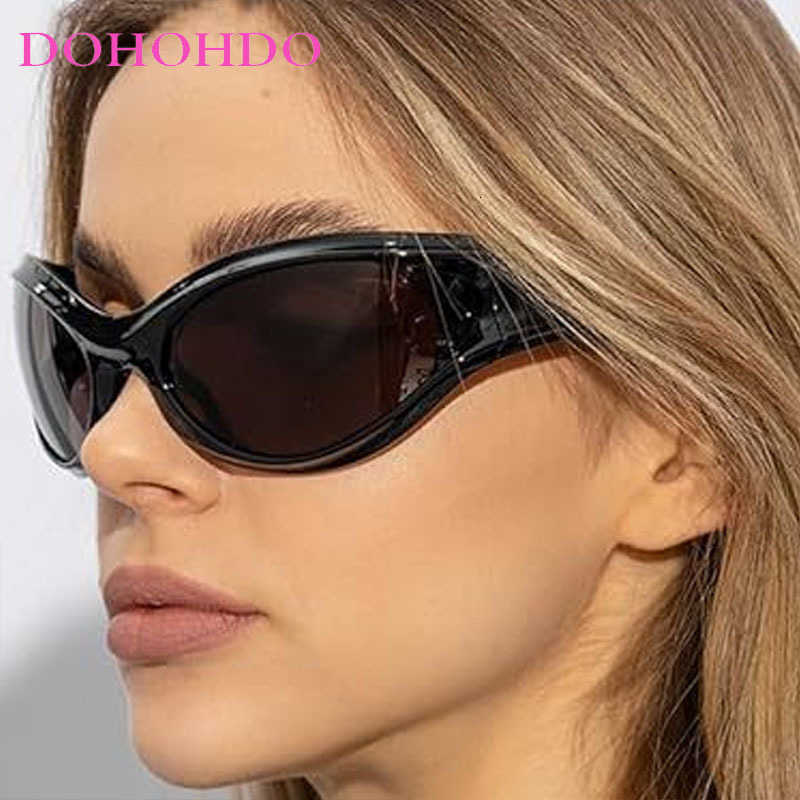 Cyberpunk Sunglasses Fashion Women's Sunglasses Luxury Brand Designer Men's Sunglass Outdoor Cycling Hiking Windproof Goggles UV400 Lentes