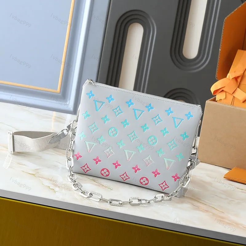 2026 5A Luxury Designer Coussin PM Shoulder Bag for Women High Quality Leather Medium Tote Purse Summer Beach Crossbody Clutch Handbag
