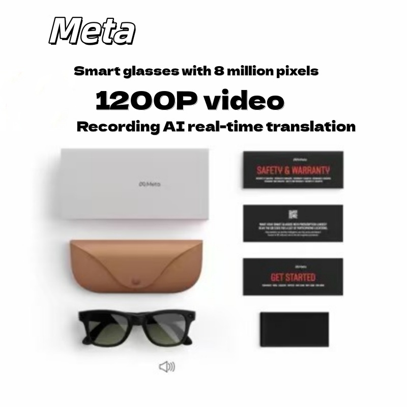 Hot selling Meta Glasses Camera RB Gen2 with Camera Sunglasses Bluetooth Call Anti Shake 4K HD Camera with Video Recording Dual Microphone Reduced A