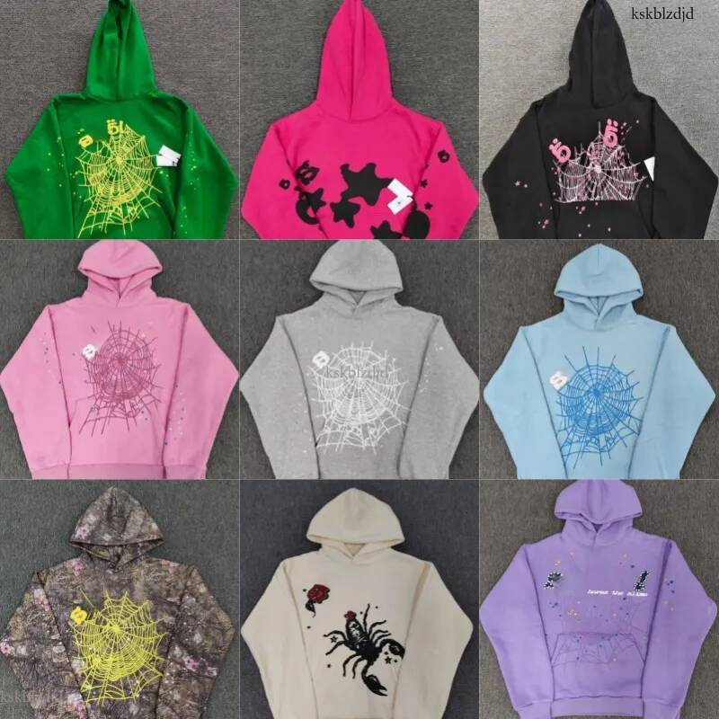 sp5deness hoodie Men's Letter Graphic Print Hoodies Y2K Hiphop Fleece Unisex Sweatshirts Sweatpants Street Casual Sports Pullover Tops spiderho