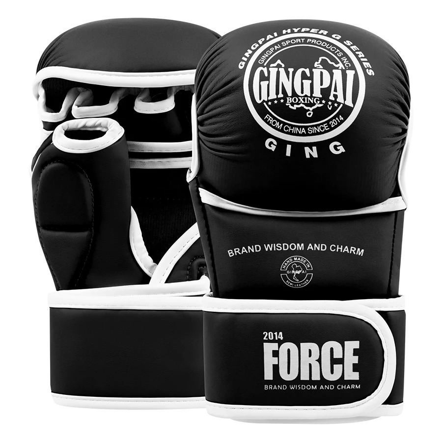 Professional MMA Boxing Gloves Half Finger Sandbag Karate Muay Thai Training Gloves PU Adult Kids Thickened Boxing Equipment 260922