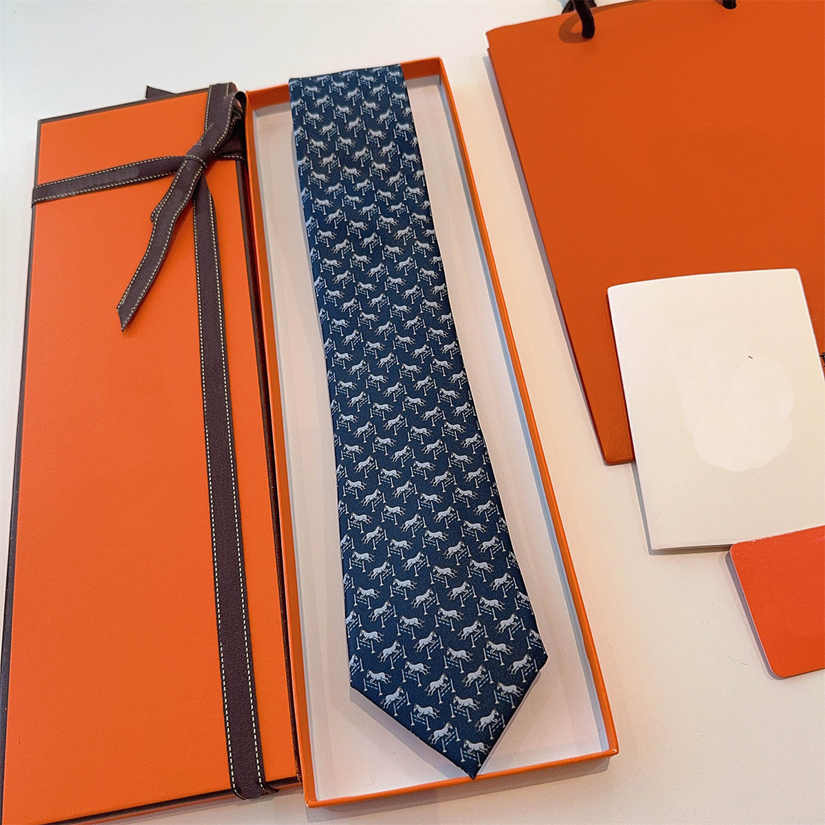 2026 Men designer tie fashion tie business tie with gift box, luxury jacquard silk tie for office wedding suit formal dressing