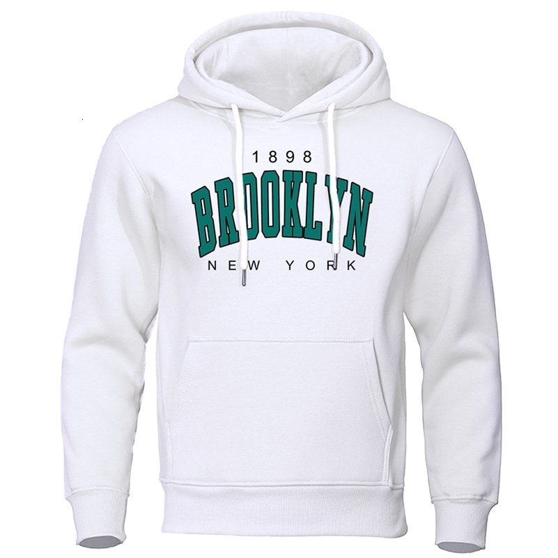 1898 Brooklyn York Printed Mens Hoody Creativity Crewneck Clothing Fashion Oversize Sweatshirt Fashio Crewneck Hoodie Male 260920ww