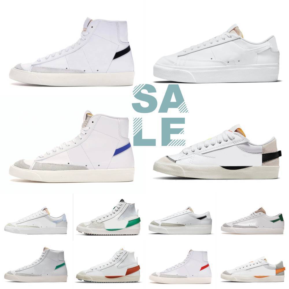 Trainers Blazes Casual Shoes Classic Mens Women Red Black White Pine Green Jumbo Blazes Mid High Sports Shoes Designer Summit Arctic Punch Gum Platf