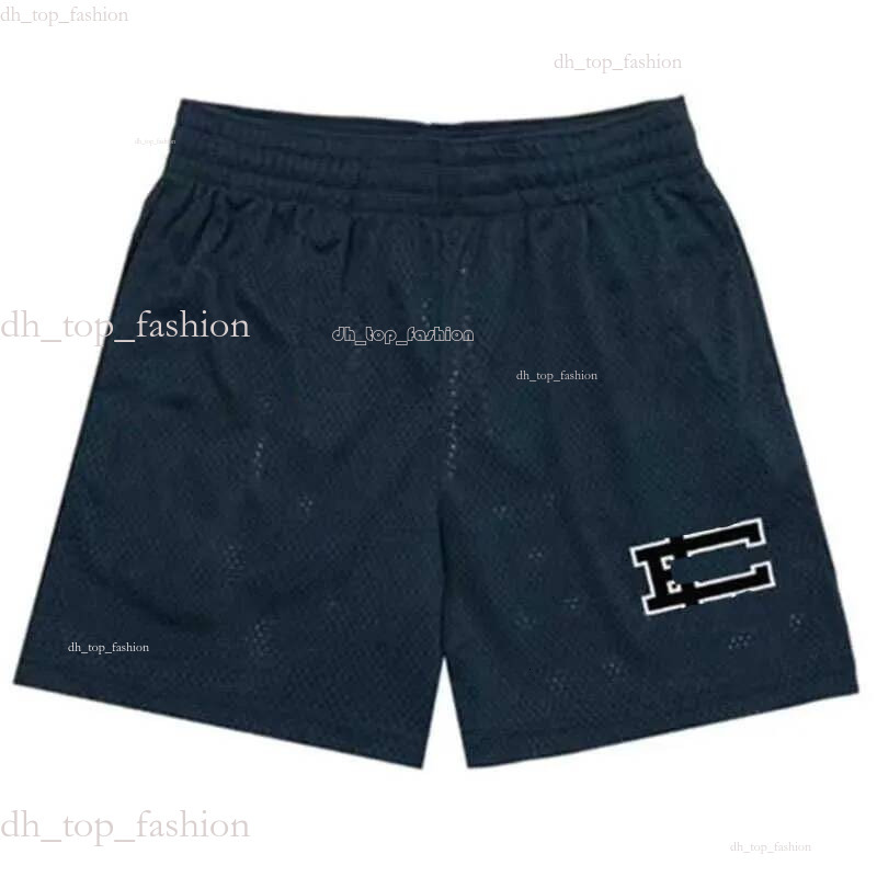 Mens Shorts Designer Erics Emanels Shorts Sweatpants Short Men Summer Shorts Casual Knee Length Loose Hip Hop Man Short Running High Street Shorts 4