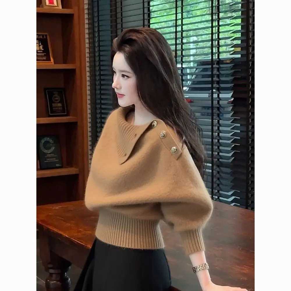 Women's Sweaters Women's High Neck Knitted Sweater Base Layer No Pilling New Style 2025 Direct Sale from Dongguan Daliang Autumn Top H2609