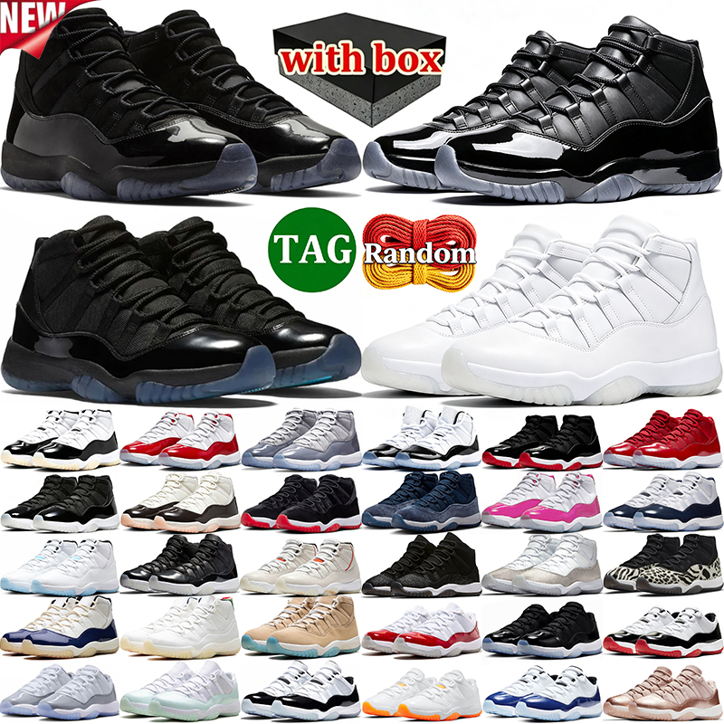 with box designer basketball 11 11s shoes sneakers mens womens Classic Comfortable outdoor comfort sports trainers vintage streetwear Gamma Blue Sue