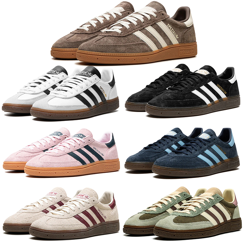 Adidas Handball Spezial shoes designer for men women classic brown leopard point navy blue pink black white mens womens sneakers plat outdoor dur