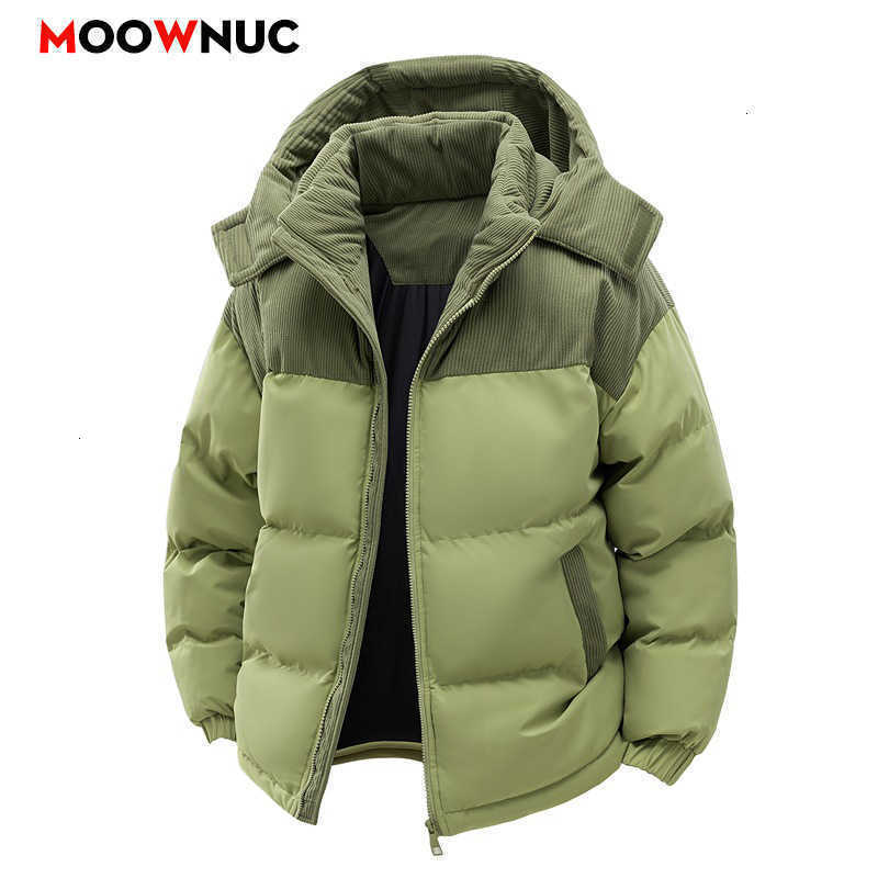 Fashion Men's Down Parkas Men's Windbreaker Winter Parka Overcoat Autumn Coat Windproof Streetwear Casual Warm Hombre New Male Jacket Outd