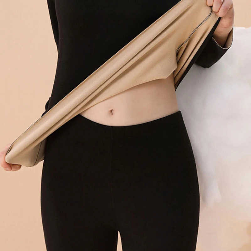 Underwear Women's Thermal Women's Thermal Underwear Set Thermal Clothing First Base Layer Long Johns Fleece Lined Undershirt for Winter Co
