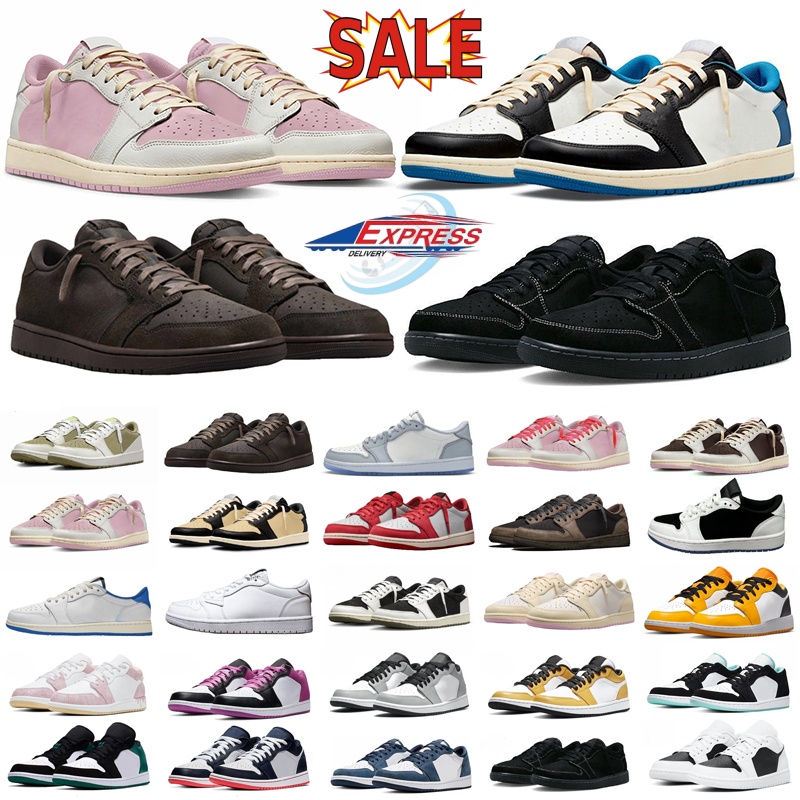 Designer 1J Low Sneakers Men Women Mocha Tone Court Basketball Shoes Brown Cream Trainers 2000s Style Y2K Urban Casual Streetwear Lace Up Shoes 36-4