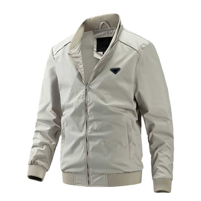 Designer Men's Jackets Men's lightweight, fashionable, and simple jacket, new spring/autumn style, plus-size outerwear, trendy men's