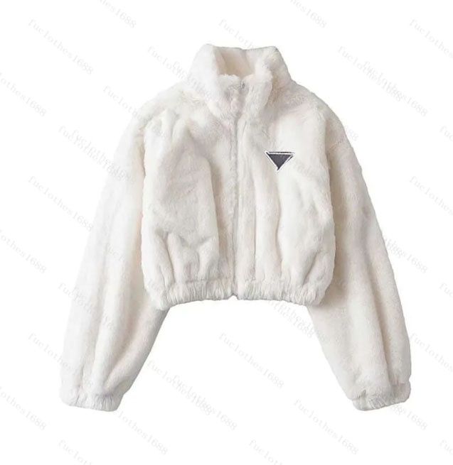 2026 Womens Jacket Wool Down Coats Woman Thick Jackets Plush Windbreaker Long Sleeves With Letters Budge Coat S-L
