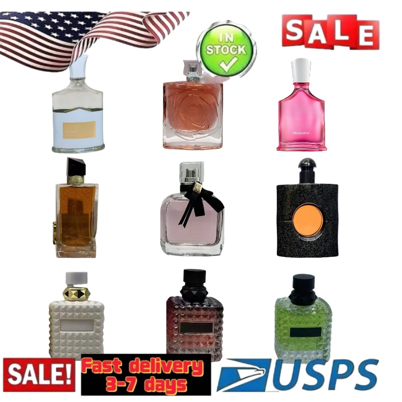 Parfum de créateur Femme Cologne pour hommes Parfums de créateurs Parfums pour femmes 100 ml Colonge Spray Parfum Parfum de haute qualité longue