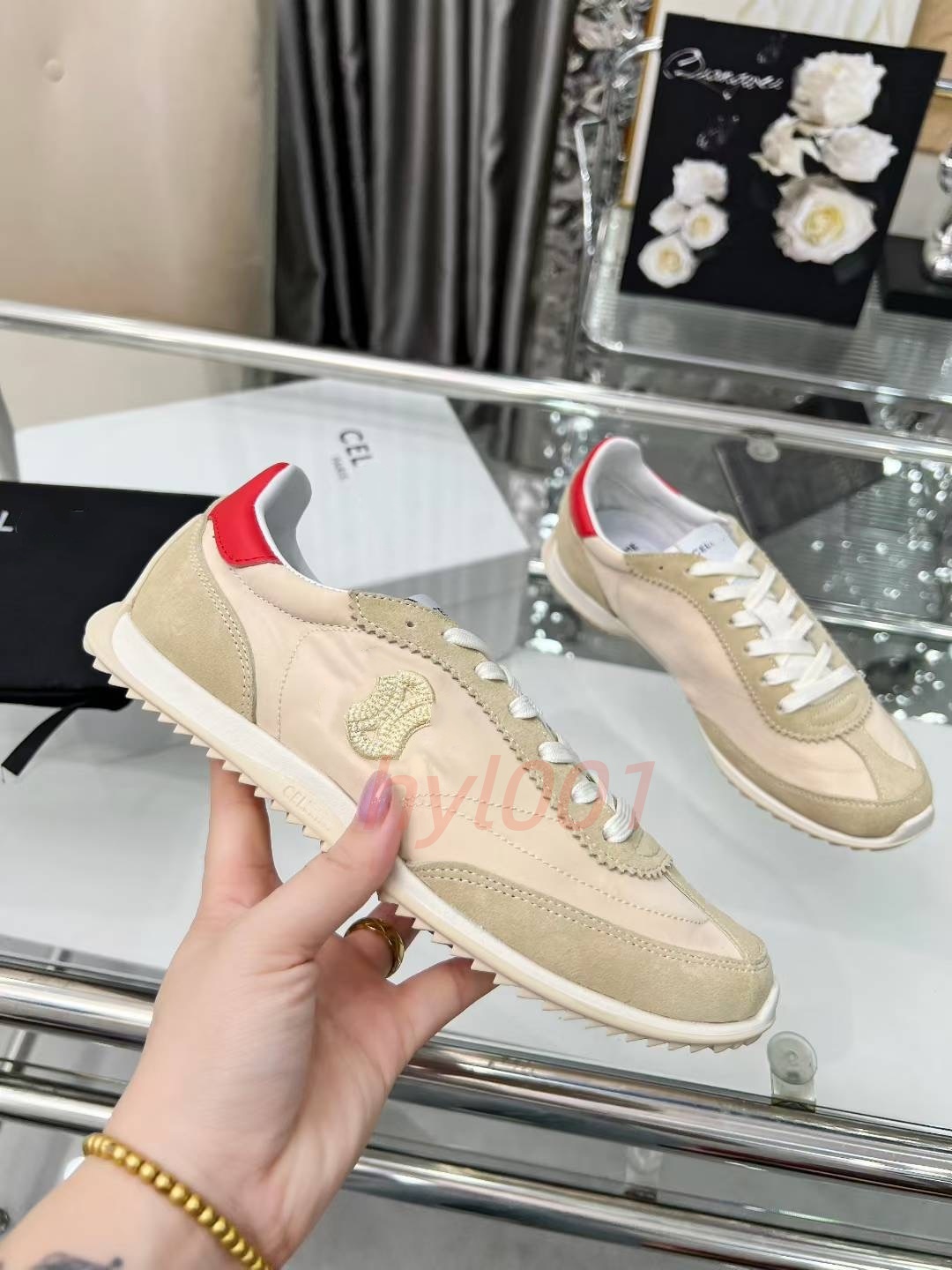 Retro Trainer Designer Women Shoes Suede Leather Platform Sneakers Vintage Casual Running Sneaker Embroidery Lace Up Outdoor Walking Sport Shoe For