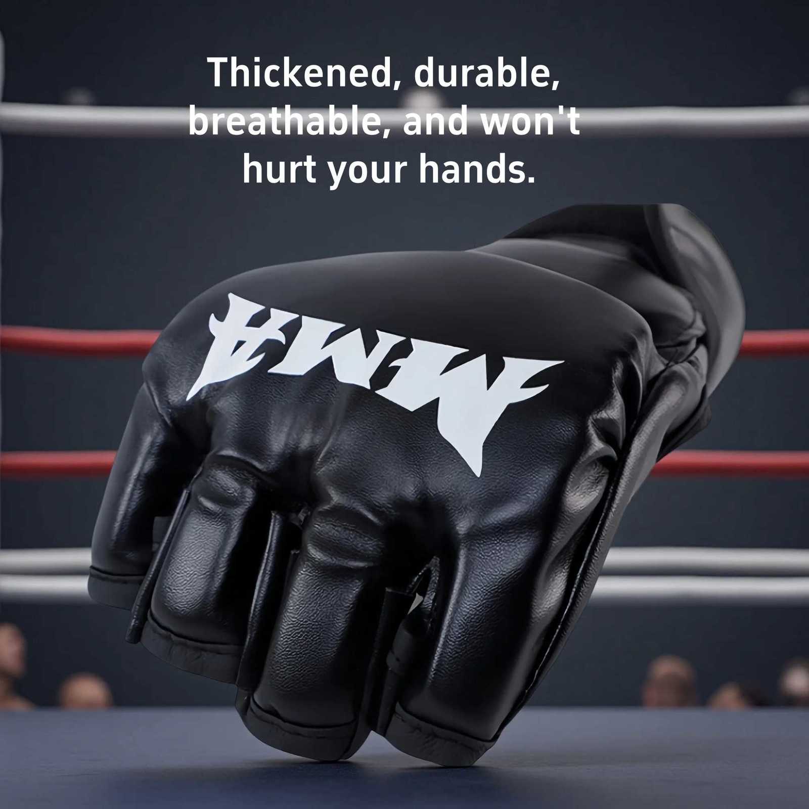 Professional Protective Finger Gear Half Boxing Gloves Boxing Training Gift Sanda UFC Training N260923