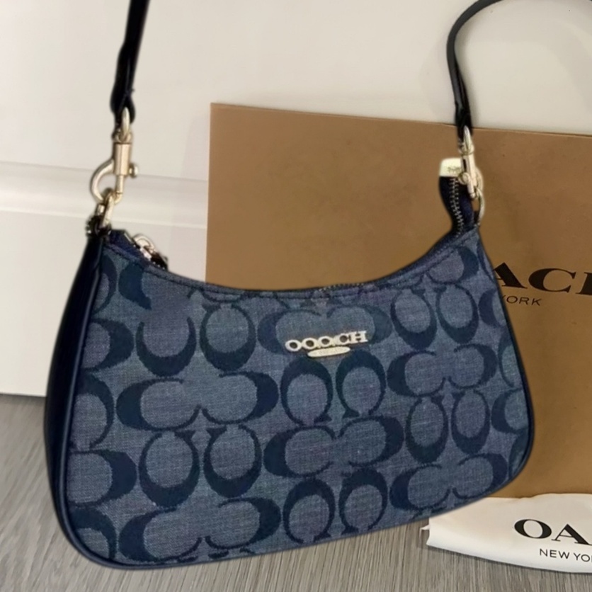 Luxury Designer Bag Women Teri Shoulder Bag Underarm Bag Metal Chain Splicing Leather Strap Zipper Shoulder Purse Perfect For Handbag Double Shoulde
