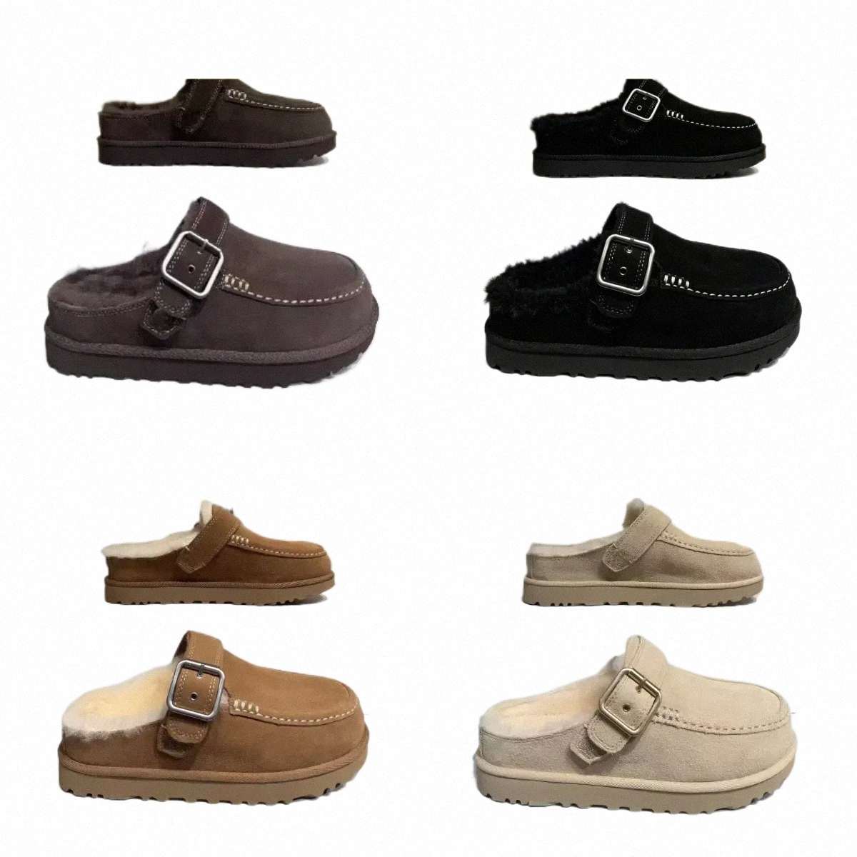 designer Goldenstar Evelina Clog Slippers Clogs Hi Slides Dad Sandal Golden star Beach Women Men Tazz Tasman Fall Driftwood Chestnut Sand Winter Sum