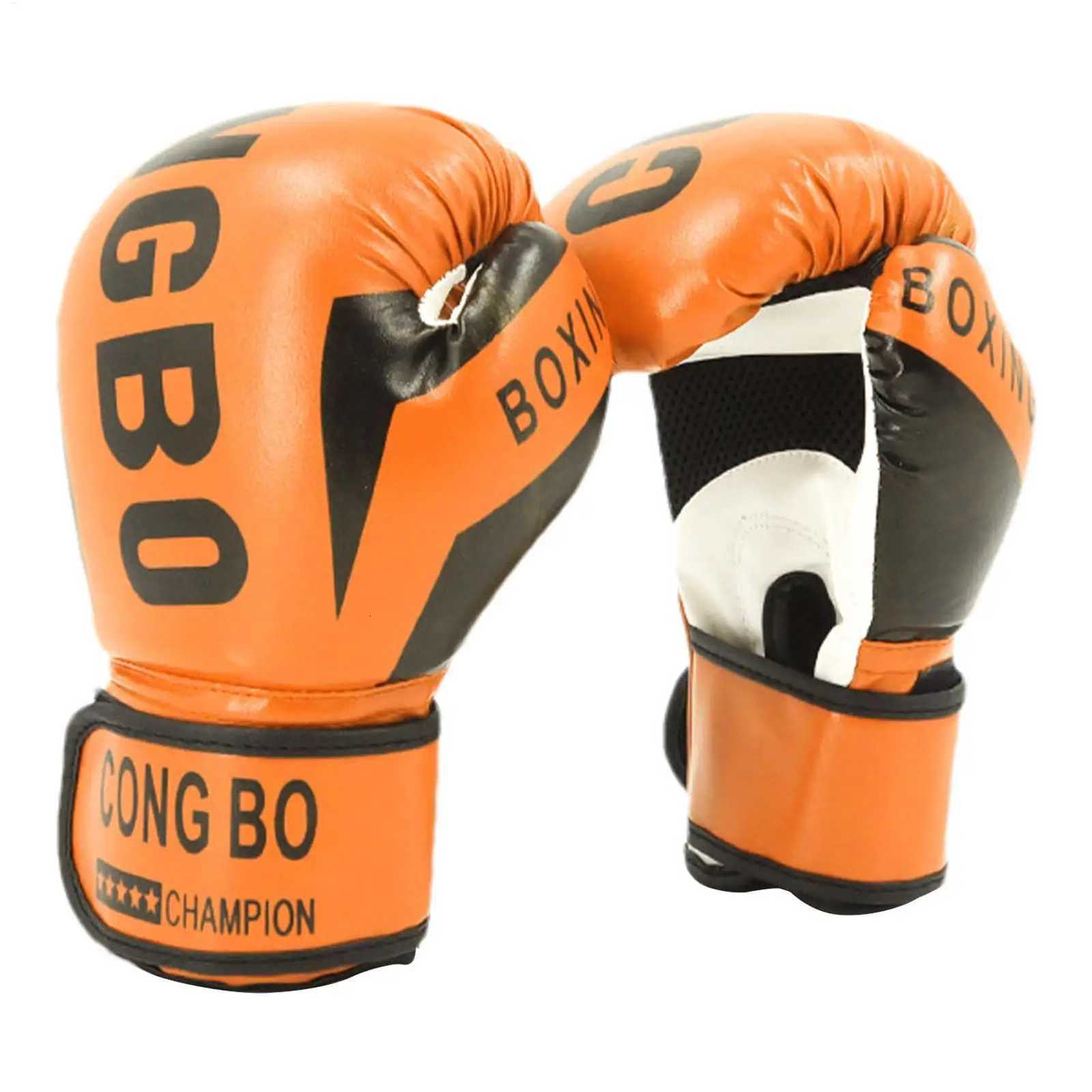 Kids Professional Protective Boxing Gear Training Sparring Gloves Boys Breathable Muay Thai MMA Punching Karate Training Gloves N260923