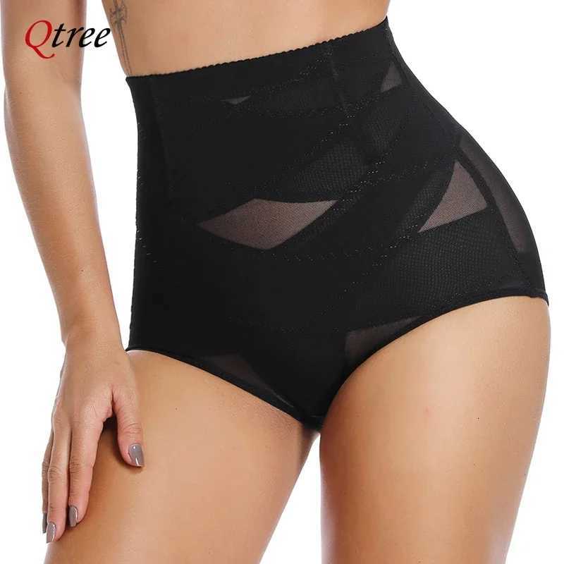 Cross Women's Shapers Qtree Compression Abs Shaping Pants Postpartum Abdomen Garment Tummy Tuck High Waist Control Butt Lifter for Women Slim J