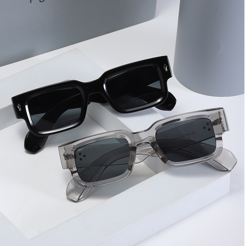 Brand Luxury Designer Sunglasses New Cross-Border Women, Square Retro Sunglasses For Men, Driving Sun UV Protection, Sunshade Glasses Women, Men, Pr