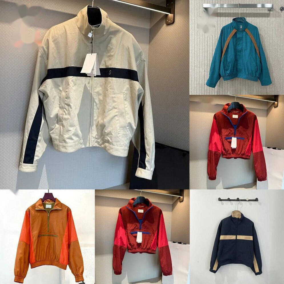 AA+ AA+ High quality Ysllysss jacket Womens Luxury brand Sporty Coat Embroidered Zipper Jacket for Spring Autumn Street Style and Vacation Outerwea